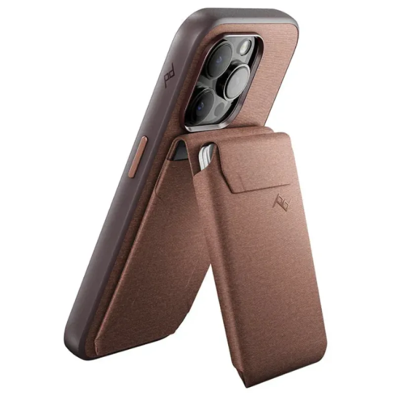 Peak Design Mobile Wallet Stand - Redwood M-WA-AB-RD-1