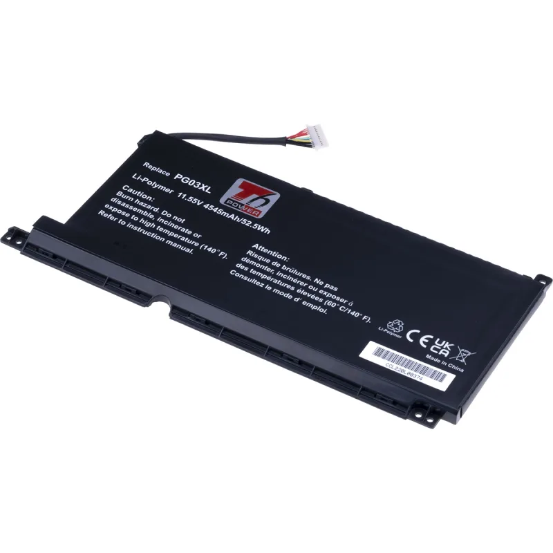 Batéria T6 Power HP Pavilion Gaming 15-dk0000, 15-ec0000, 4545mAh, 52,…
