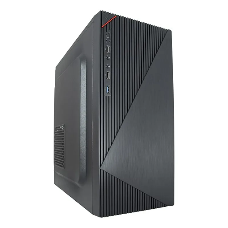 VeinX case Crown CR18A Mid Tower, bez zdroje, 1x USB3.0, 2x USB2.0, …