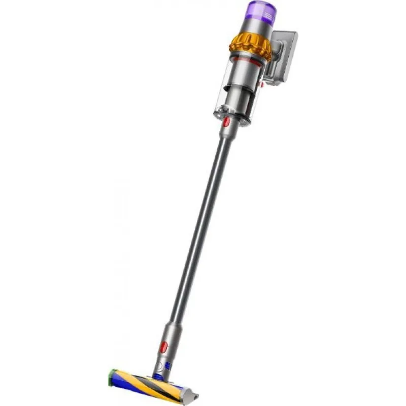 BAZAR - Dyson V15 Detect Absolute 2023, vysavač, 14 cyklonů, 240 AW,…