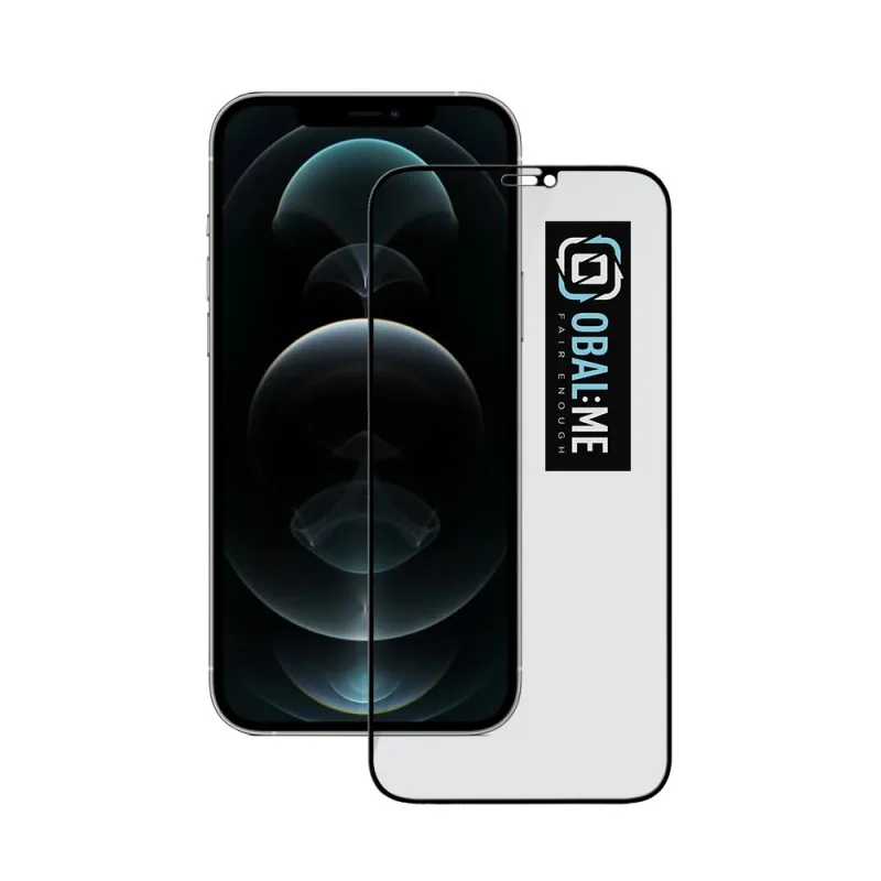 OBAL:ME Privacy 5D Tvrdené Sklo pre Apple iPhone 12/ 12 Pro Black…