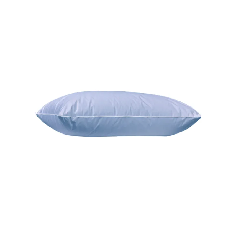 Vankúš husacie páperie 70x90, 1300g modrá sypka