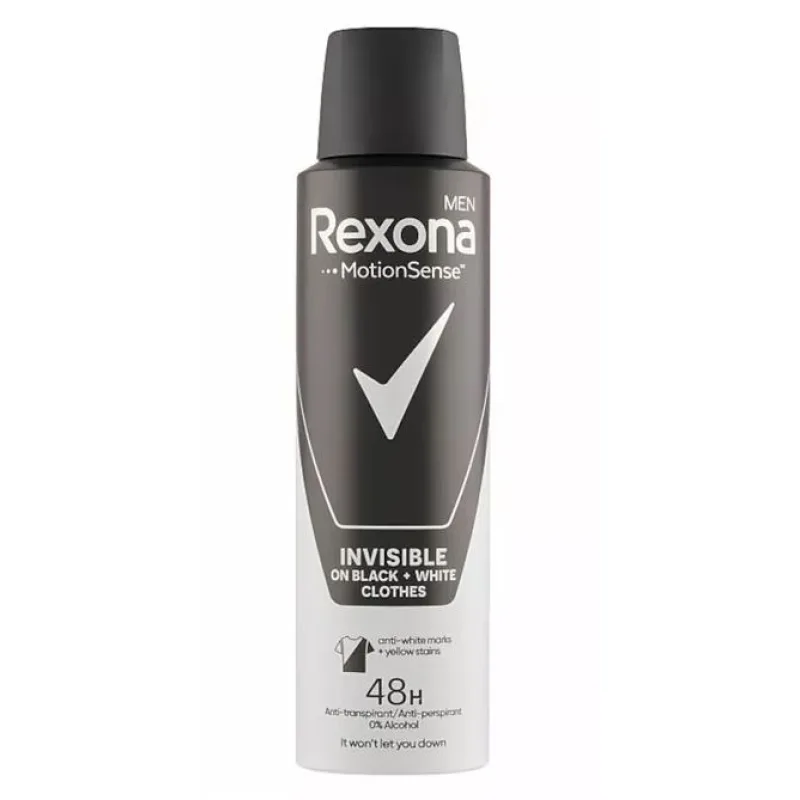 Rexona DEO Men 150ml Invisible Black&White