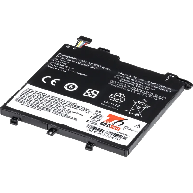 Batéria T6 Power pre Lenovo V330-14IKB, V330-14ARR, V130-14IKB, 4950mAh,…