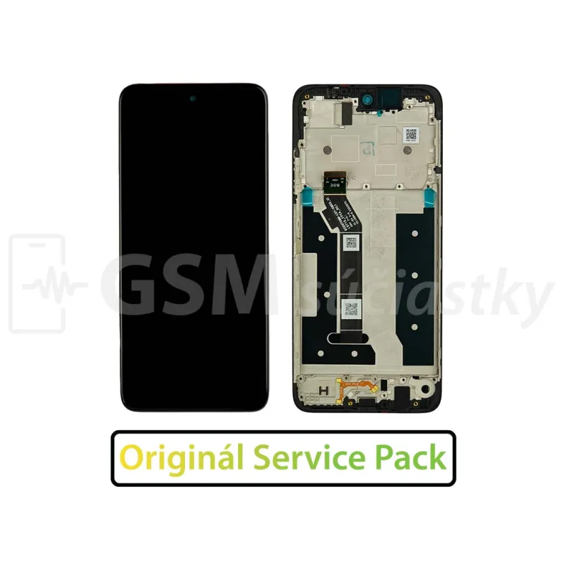 LCD displej + Dotykové sklo Motorola Moto G35 + Rám