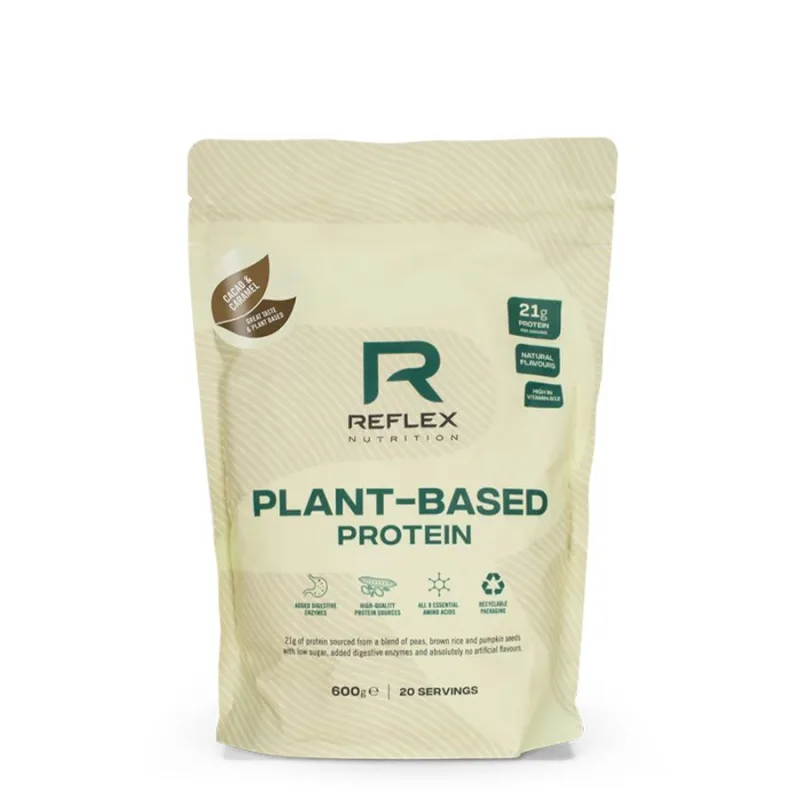 Plant-Based Protein 600 g - Reflex Nutrition Príchuť: Kakao - Karamel
