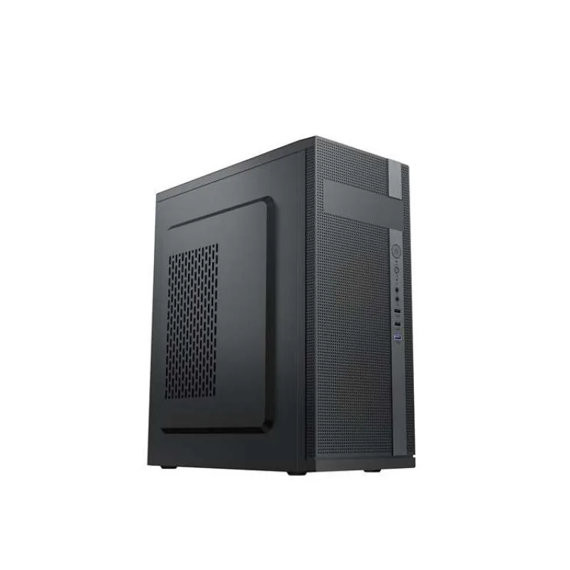 VeinX case ID02A Mid Tower, bez zdroje, 1x USB3.0, 2x USB2.0, černá (VX-ID02A)