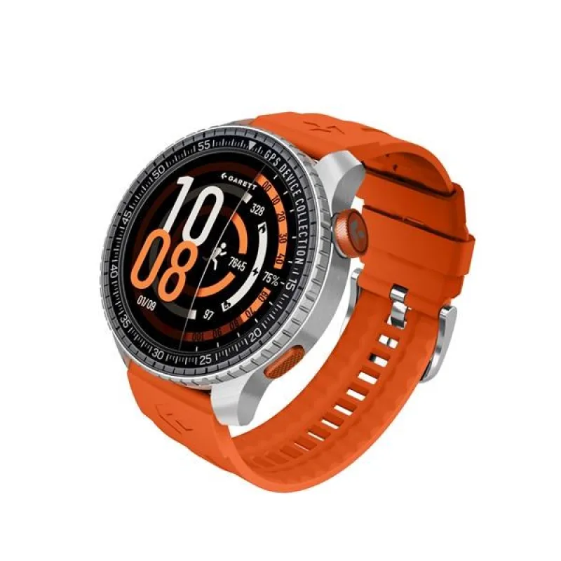 Garett Smartwatch COMPASS Silver, GPS COMPASS_GPS_SILVER