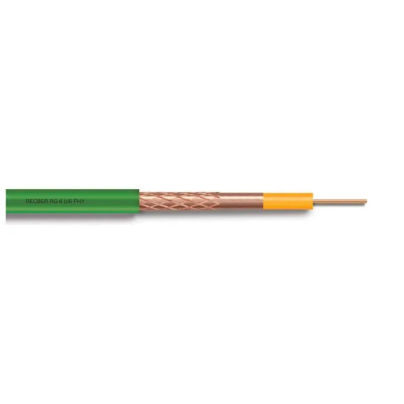 RECBER RG6 U/6 PHY-PVC Class B Cu/Cu Euro Eca 300m (RE RG6U6 PVC CUCU E 300M)