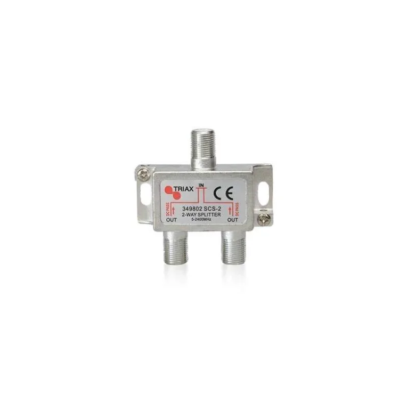 Rozbočovač 1-2 TRIAX SCS - 2 WAY 5-2400 MHz (R F 1-2 TRIAX)