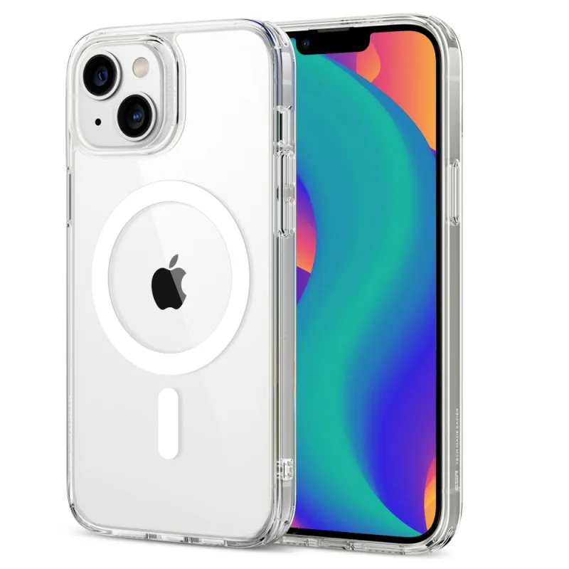 Puzdro ESR Classic Hybrid Halolock s MagSafe pre iPhone 13 / iPhone 14 – priehľadné