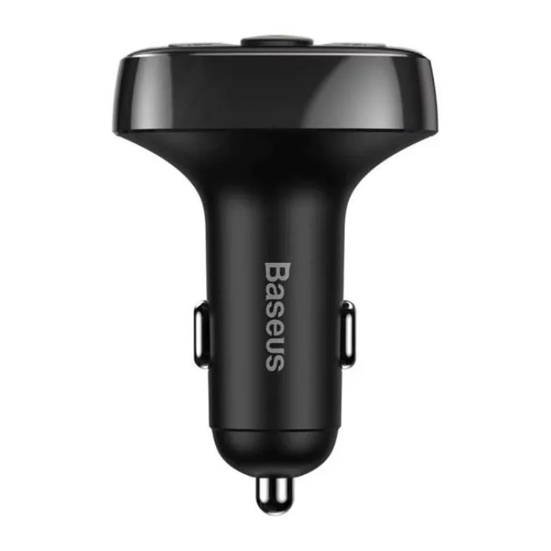 Baseus bluetooth MP3 FM Transmiter s nabíjaním 2xUSB 3.4A čierny (6932172626976)