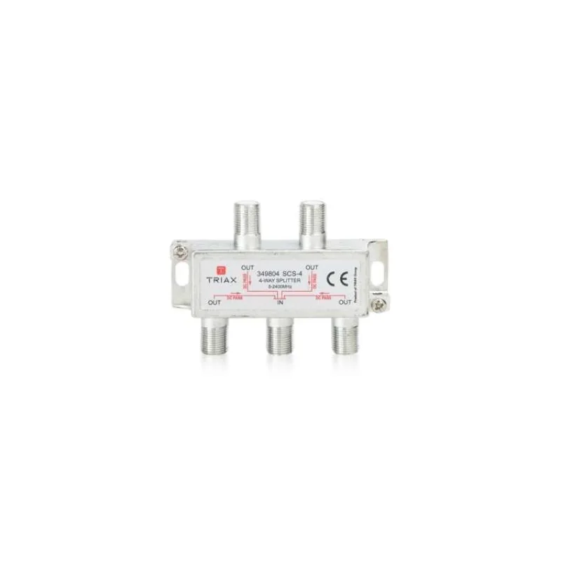 Rozbočovač 1-4 TRIAX SCS - 4 WAY 5-2400 MHz (R F 1-4 TRIAX)