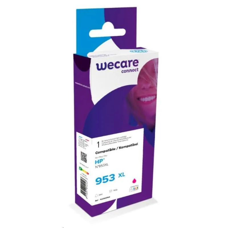 WECARE ARMOR ink kompatibilný s HP F6U17AE, červená/magenta (K20659W4)