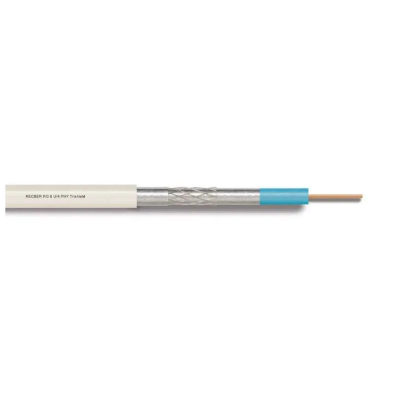 RECBER RG6 U/4 PHY-PVC Cu/Al TS 300m (RE RG6U4 PVC CUAL T 300M)