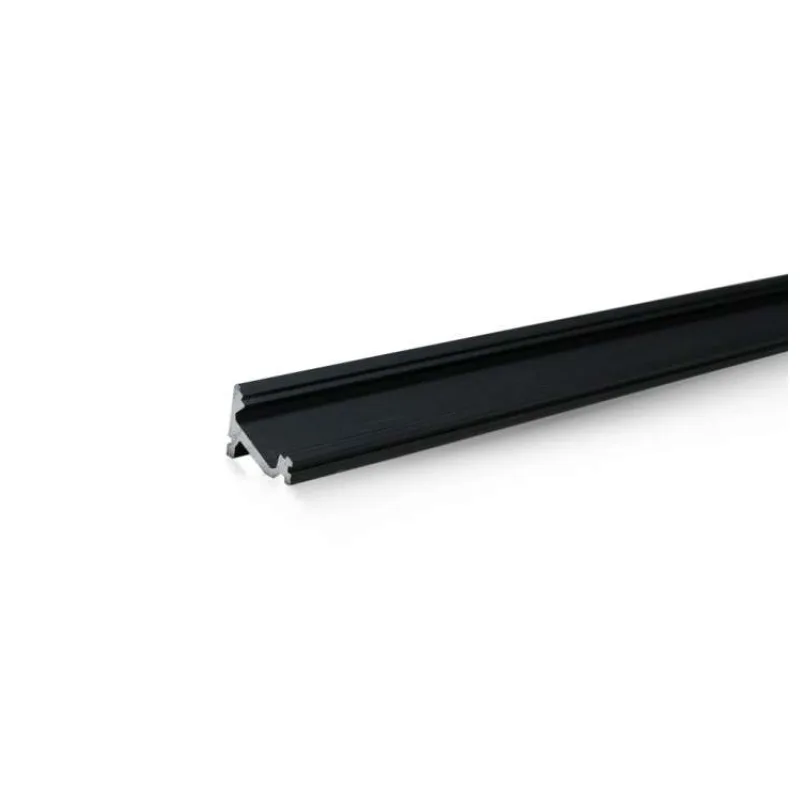 Lišta L CC15 30°/60° pre LED pásy, čierna,1m (LISTA L CC15 30/60)