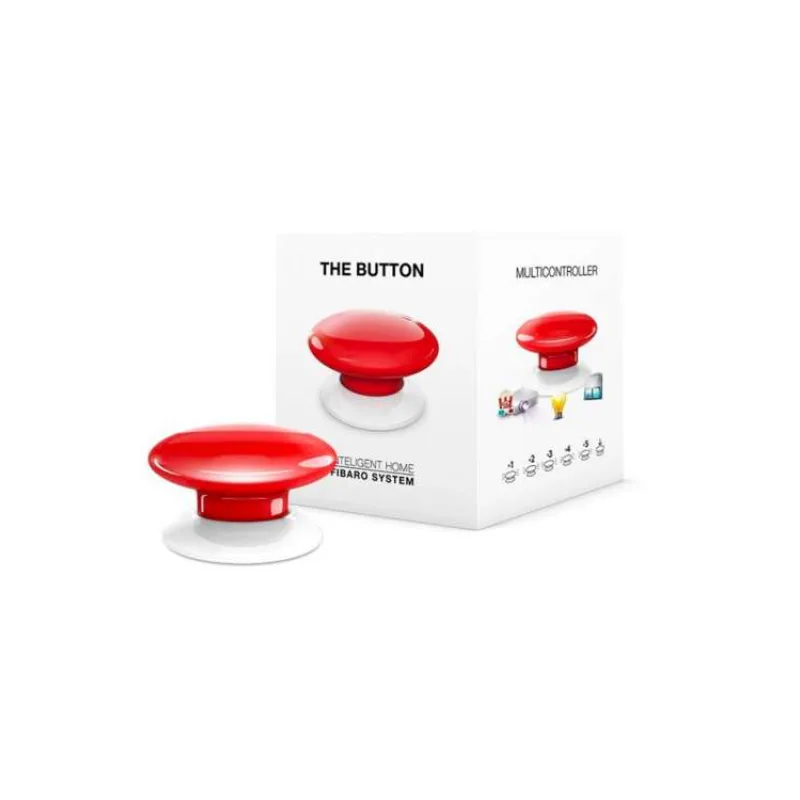 Tlačidlo/Ovládač Fibaro Z-Wave (SH FGPB-101-3 ZW5)