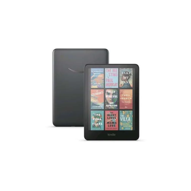 E-book Amazon Kindle Colorsoft (16 GB), farebný displej, metallic black, BEZ REKLAM (840414639942)