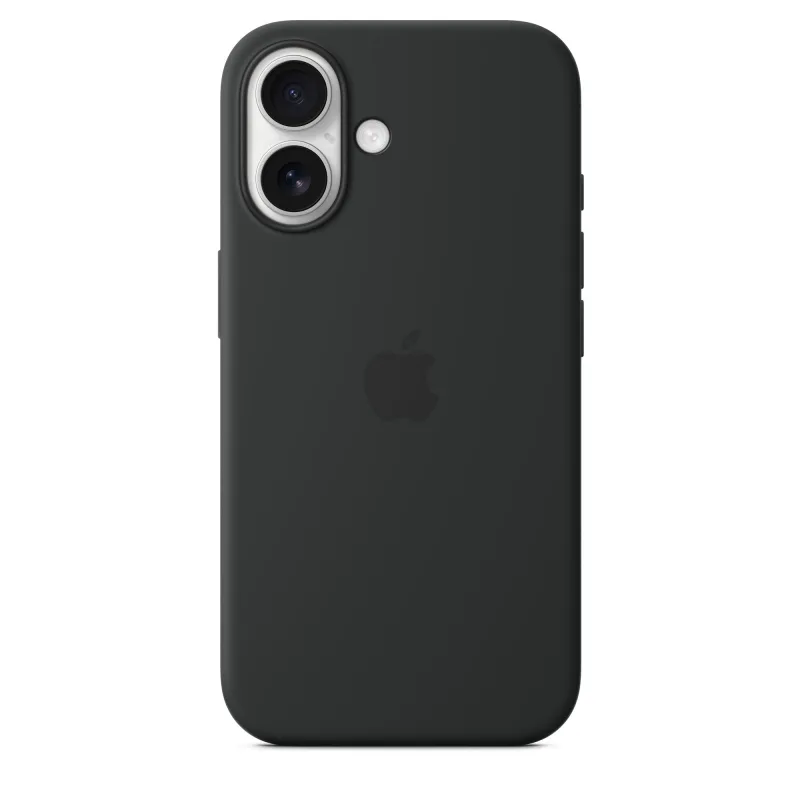 Apple silikónové puzdro s MagSafe pre Apple iPhone 16 Black čierne…