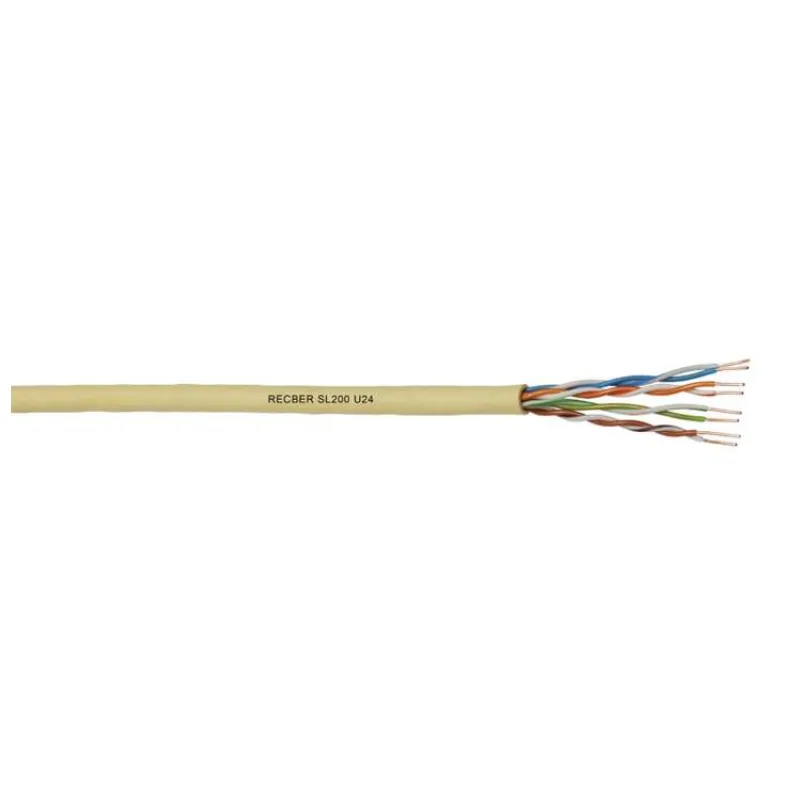 RECBER SL200 U24 Cat.5e U/UTP 4x2x24AWG 305m (RE SL200 U24 5E 305M)
