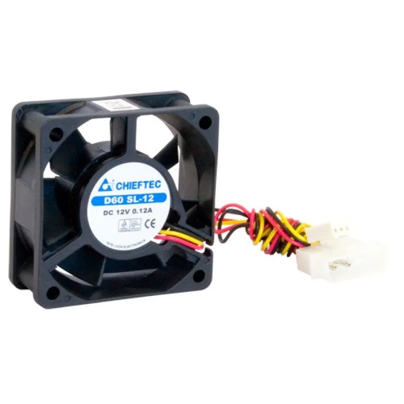 Ventilátor CHIEFTEC AF-0625S, 60x60x25 mm, s 3/ 4pinovým konektorom AF…