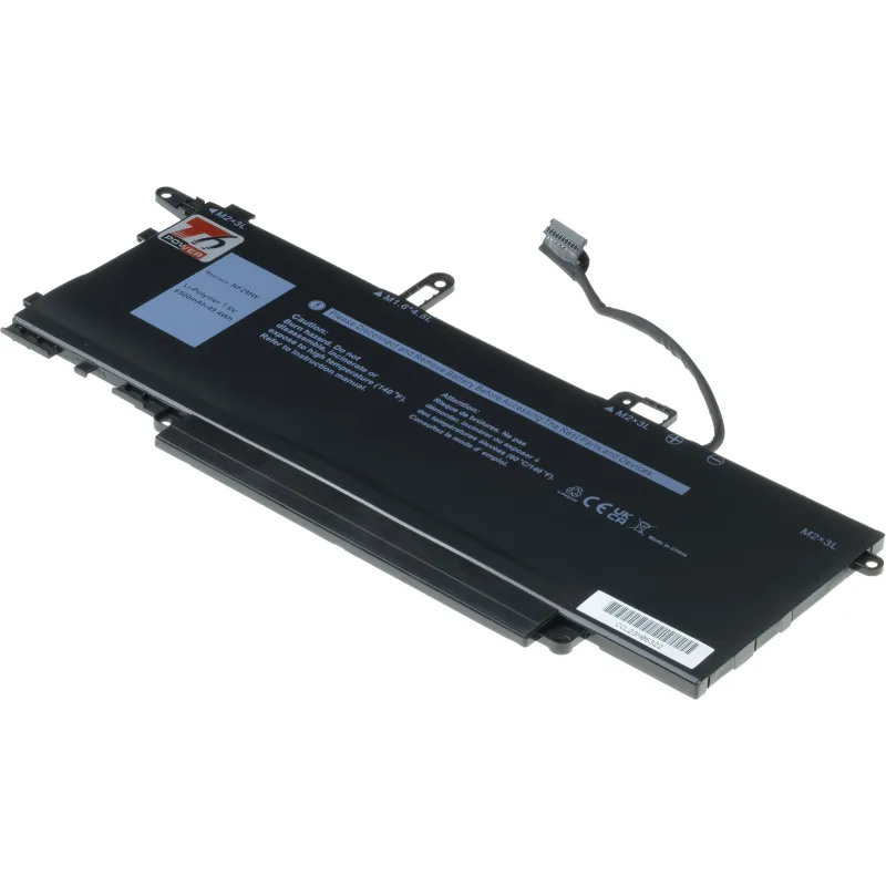Batéria T6 Power Dell Latitude 7400 2in1, 9410 2in1, 6500mAh, 49Wh, 4cell…