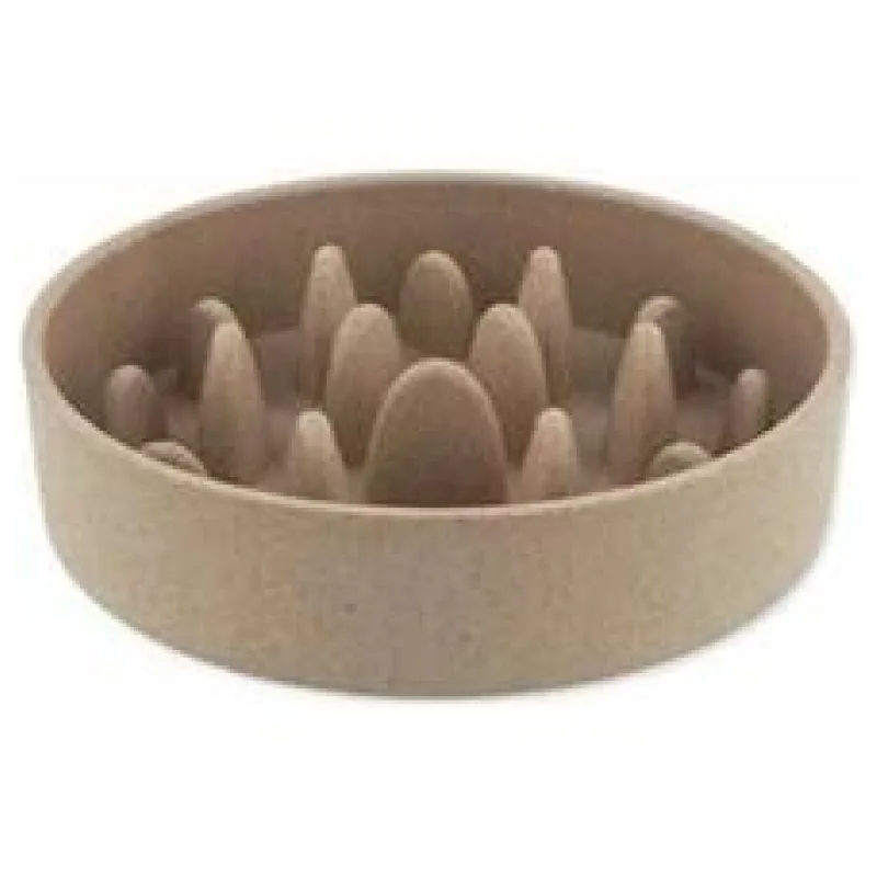 Miska Dog Fantasy proti hltání EcoStyle béžová 21cm/1350ml