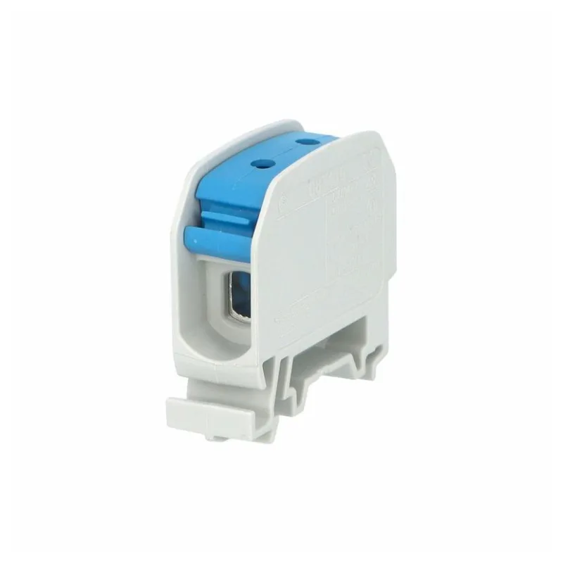 Hora eTec GmbH Univerzálna svorka RKA 16 N modrá 76A, 1pól., AL/CU na DIN 2x16mm2