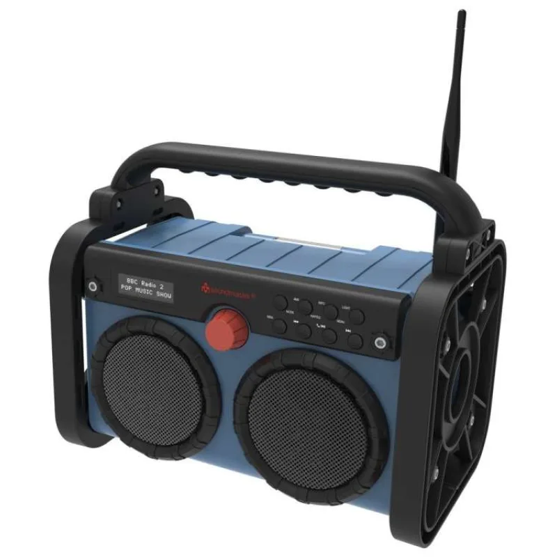 Soundmaster DAB85BL rádio/ DAB+/ FM/ RDS/ BT/ Hodiny/ Nabíjecí baterie (DAB85BL)