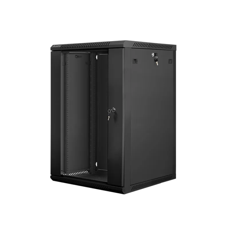 Nástenný rack 19"" 18U 600X600mm čierny flat pack WF01-6618-10B