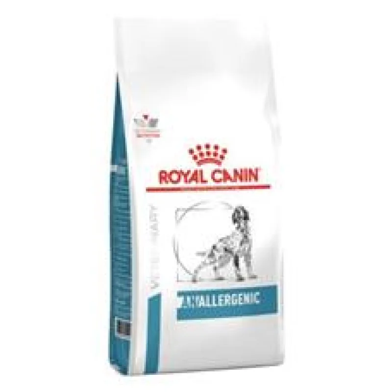 Royal Canin Veterinary Health Nutrition Dog Anallergenic 8 kg - poškozený obal - 1ks skladem