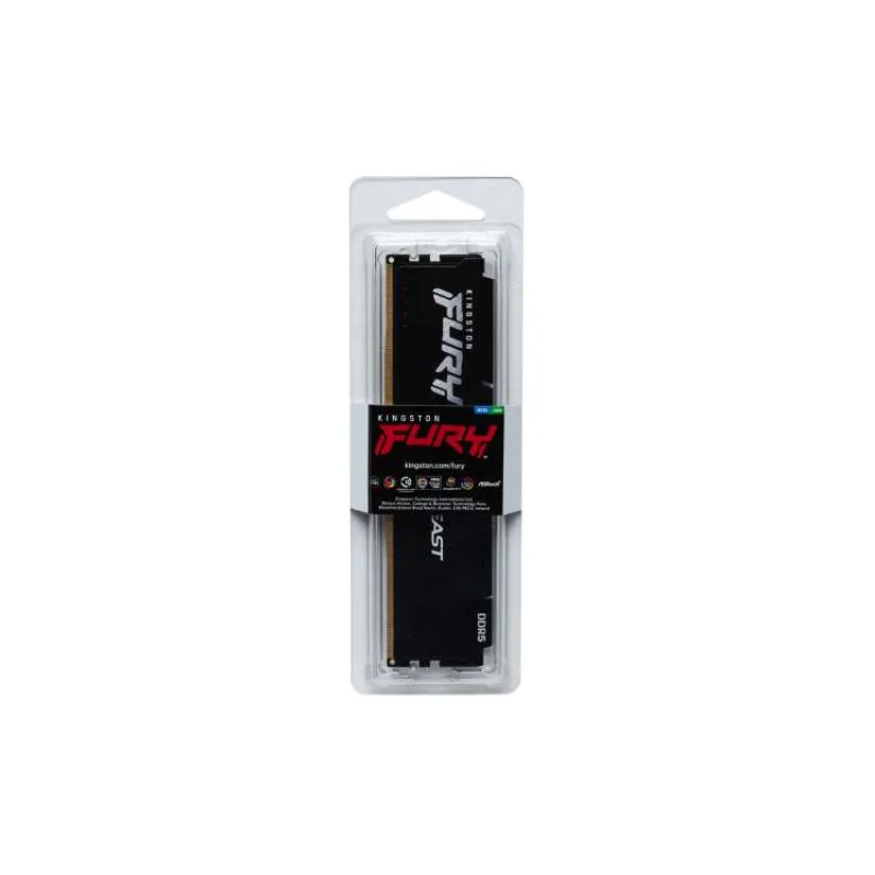 KINGSTON DIMM DDR5 8GB 6000MT/s CL30 ECC FURY Beast EXPO Černá (KF560C30BBE-8)
