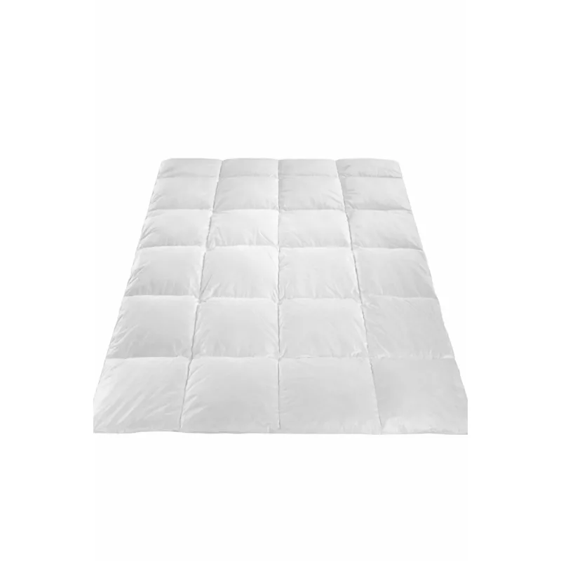 Prikrývka 100 % husacie perie 140x200 cm, 2500 g sypka biela