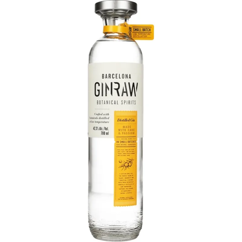 GinRaw Gastronomic Gin 42,3% 0,7 l (čistá fľaša)