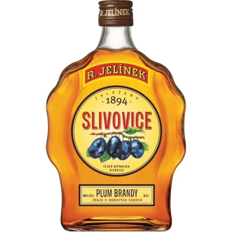 Rudolf Jelínek Slivovica Zlatá 50% 0,7l