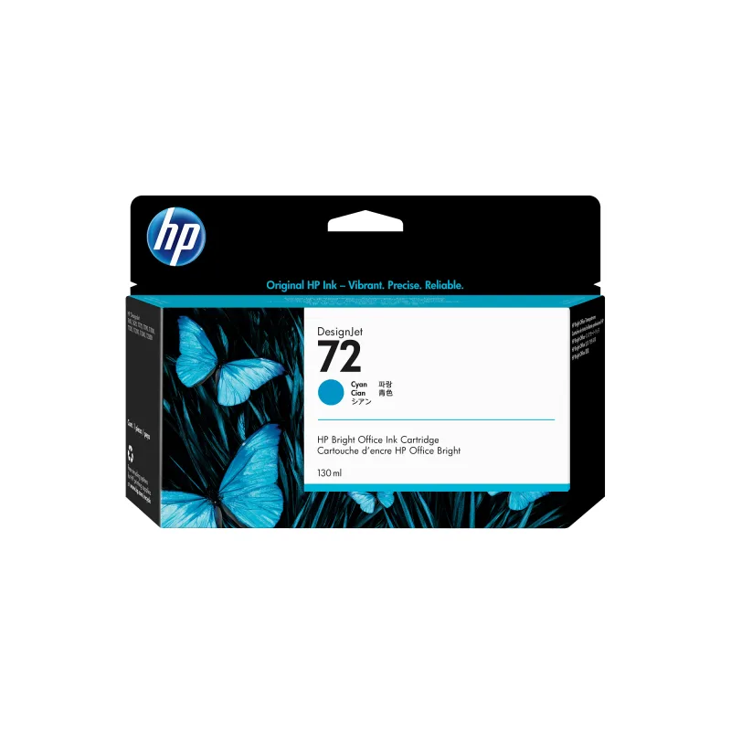 BAZAR - HP 72 Cyan DJ Ink Cart, 130 ml, C9371A - Poškozený obal …
