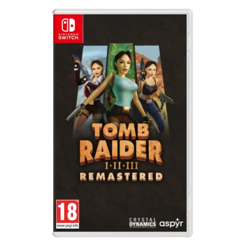 Tomb Raider I-III Remastered Starring Lara Croft CZ [NSW]