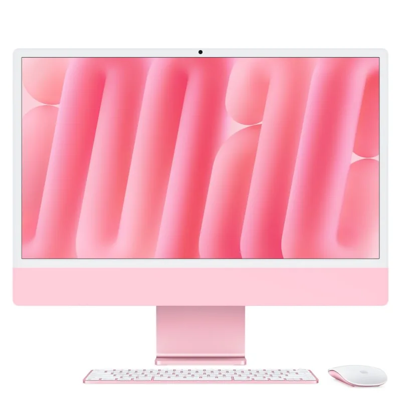 Apple iMac 24/23,5"/4480 x 2520/M4/16GB/256GB SSD/M4/Sequoia/Pink/1R MWUG3SL/A