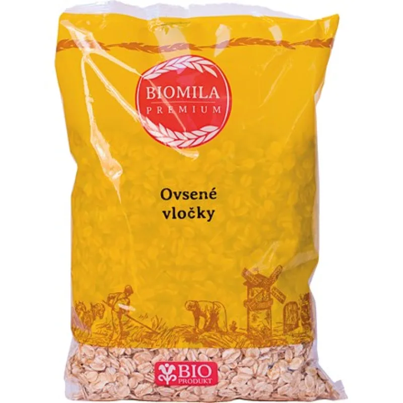 BIOMILA Ovsené vločky 500 g