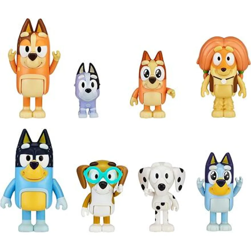 Moose Toys Bluey – Balení 8 figurek
