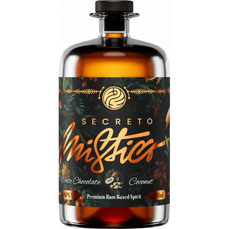Secreto Mistico White Chocolate & Coconut 40% 0,7 L (čístá fľaša)