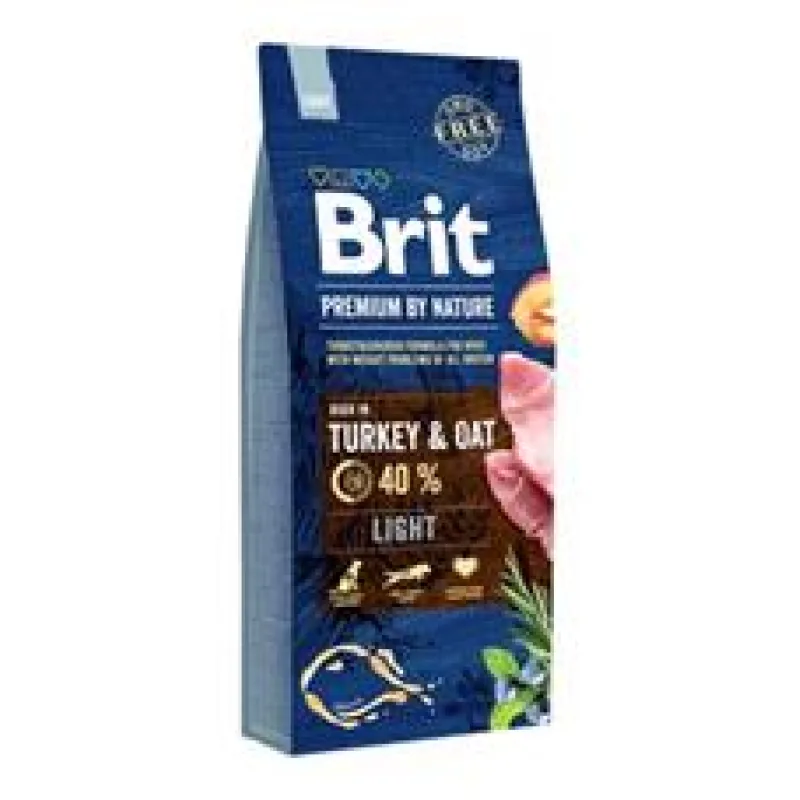 Brit Premium by Nature Light 15 kg - poškozený obal - 1 ks skladem