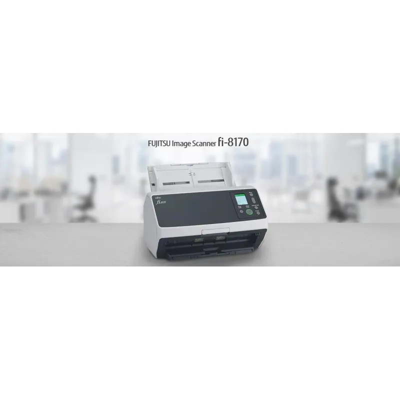 Skener FUJITSU Fi-8170 A4, priechodný, 70 str./ min, 600 dpi, LAN…