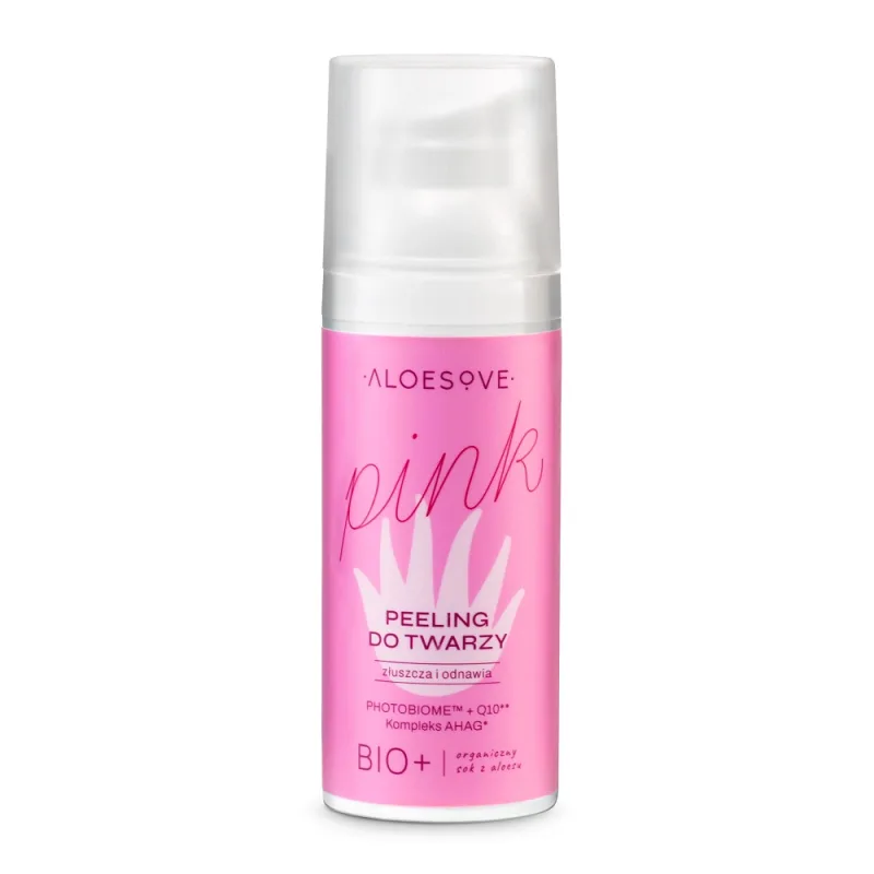 ALOESOVE, Ružový peeling na tvár 50ml