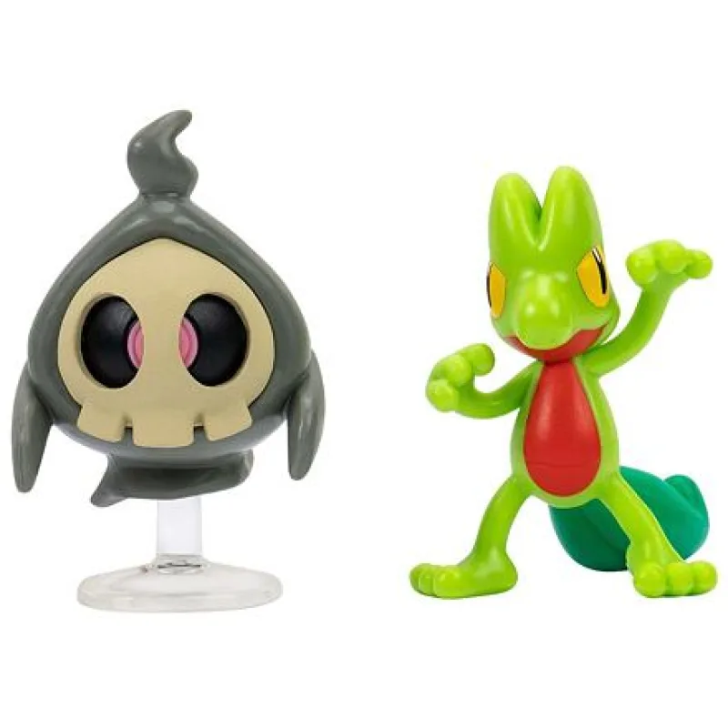 Jazwares Pokémon figurky Duskull a Treecko