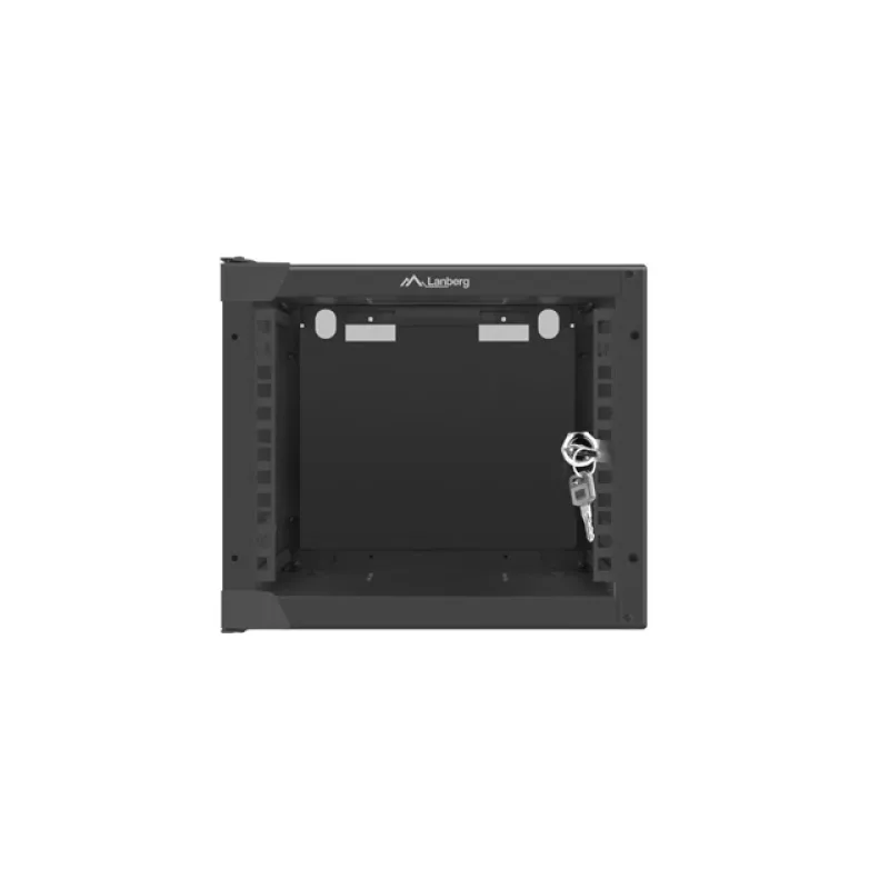 Nástenný rack 10"" 4U 280x310mm čierny flat pack WF10-2304-10B