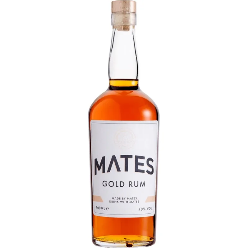 Mates Gold Rum 40% 0,7 l (čistá fľaša)