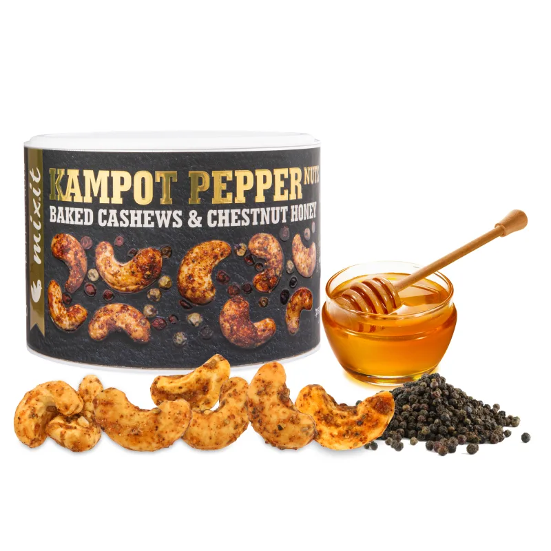 Mixit Oriešky z pece - Kampotské korenie a med - 160g