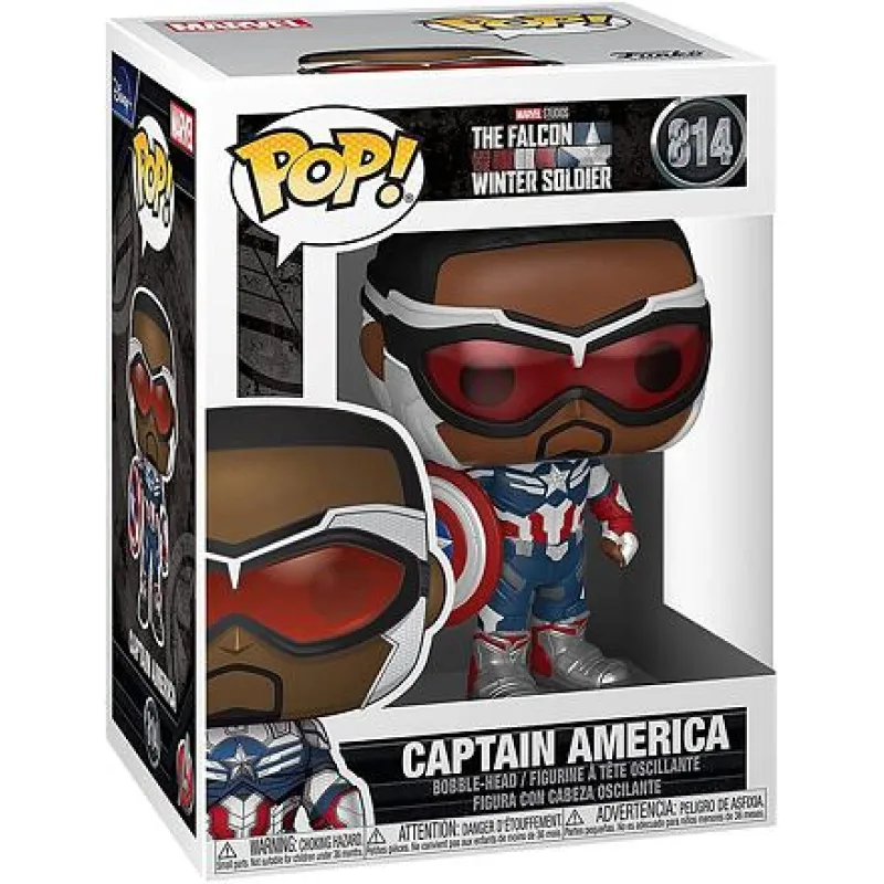 Marvel Funko POP! – Captain America (Falcon) #814
