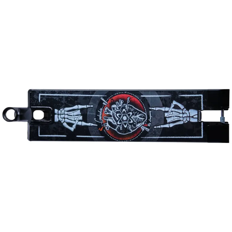 Longway S-Line Gabidvs Welded Pro Scooter Deck 6"x23" - Black